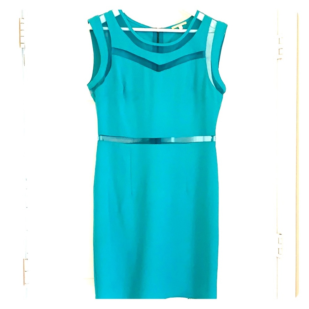 👗Gianni Bini Torquoies dress size L 👗
